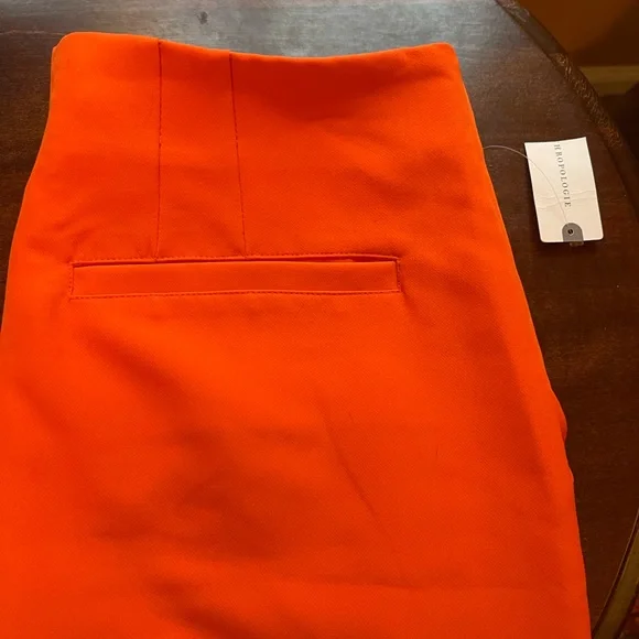 Anthropologie NWT Sz 27 side slit w/pockets trouser pants; beautifully tailored - Picture 10 of 16